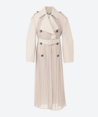 ＜AKIRANAKA (Women)＞Ｃａｓｅｙ　ＴＰ　ｐｌｅａｔｓ　ｃｏａｔ　ＢＥ