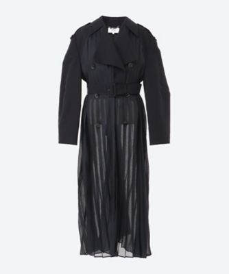＜AKIRANAKA (Women)＞Ｃａｓｅｙ　ＴＰ　ｐｌｅａｔｓ　ｃｏａｔ　ＮＶ