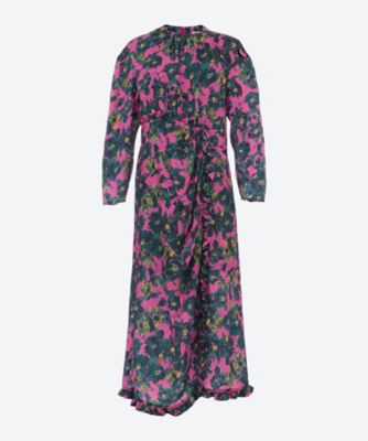 ＜leur logette (Women)＞Ｆａｕｖｅ　ｆｌｏｗｅｒ　ｄｒｅｓｓ