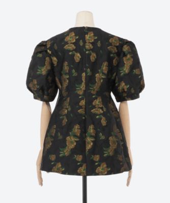 Ｆｌｏｗｅｒ　ｊａｃｑｕａｒｄ　ｔｏｐ