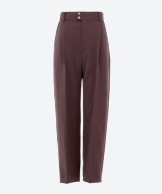 ＜leur logette (Women)＞Ｔｗｏ―ｗａｙ　ｓｔｒｅｔｃｈ　ｄｏｕｂｌｅ　ｏｘｆｏｒｄ　ｐａｎｔｓ