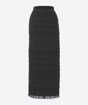 ＜leur logette (Women)＞Ｃｈａｔｅａｕ　ｊａｃｑｕａｒｄ　ｓｋｉｒｔ