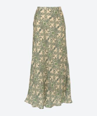 ＜leur logette (Women)＞Ｗａｌｌ　ｆｌｏｗｅｒ　ｓｋｉｒｔ