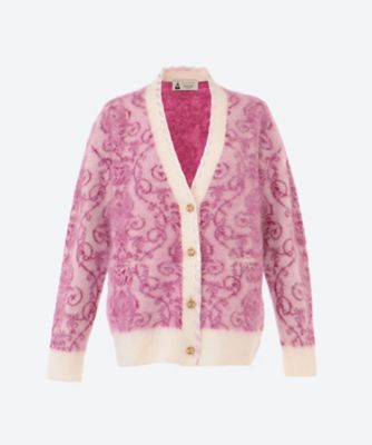 ＜leur logette (Women)＞Ｃａｓｈｍｅｒｅ　ｆａｒ　ｆｉｎｉｓｈ　ｃａｒｄｉｇａｎ