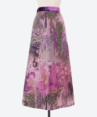 leur loggette ルールロジェット　スカート Art jacquard skirt | leur logette (Women