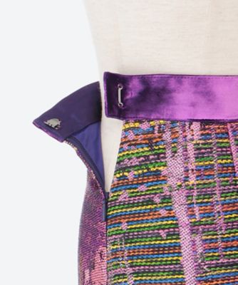 Art jacquard skirt | leur logette (Women