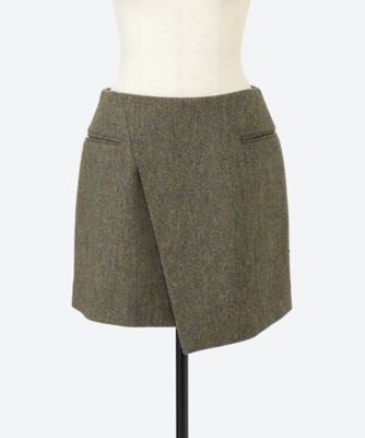 AURALEE / BRITISH WOOL ミニスカート