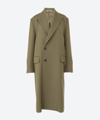 AURALEE Double chino cloth long coat