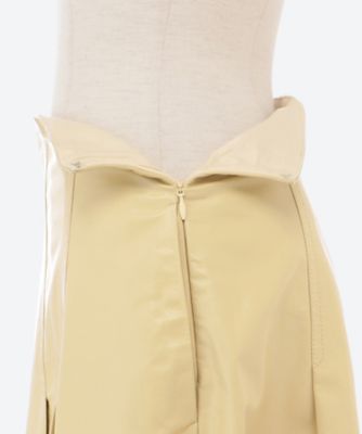 LIGHT COW LEATHER SKIRT | AURALEE (Women 