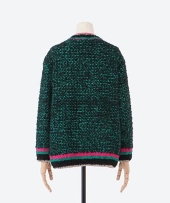 leur logette ルールロジェット カーディガン ジャケット ツイード leur logette ルールロジェット 別注!! strawberry tweed jacket