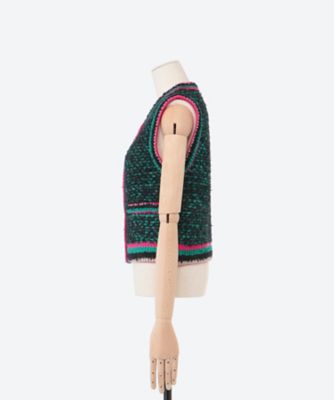 るる商品です Fancy wool vest | leur logette (Women)/ルール