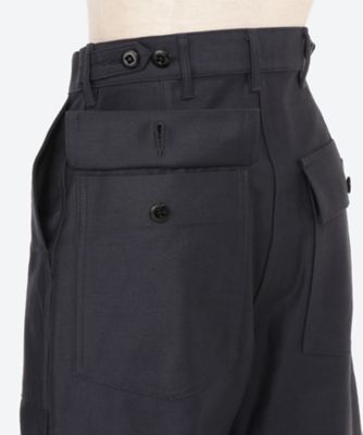 BACK SATIN BAKER PANTS | HYKE (Women