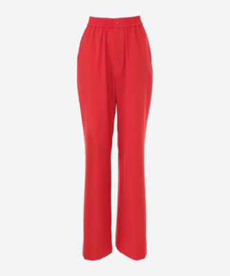 ＜HYKE (Women)＞ＳＴＲＥＣＨ　ＷＩＤＥ　ＬＥＧ　ＰＡＮＴＳ