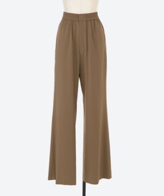 LI/RY CANVAS DECO WIDE PANTS(S Black): Vintage｜THE SHOP