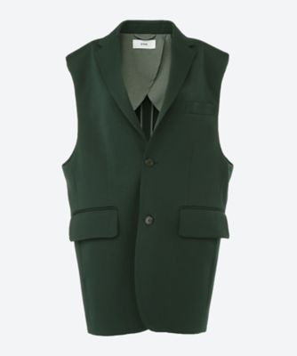 ＜HYKE (Women)＞ＤＯＵＢＬＥ　ＣＬＯＴＨ　ＶＥＳＴ