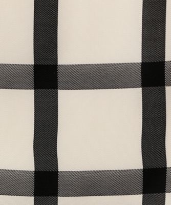 CUPRO CHECK PUSSY－BOW DRESS | HYKE