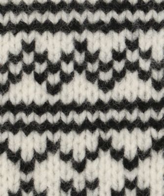 NORDIC FRINGE SWEATER VEST | HYKE (Women