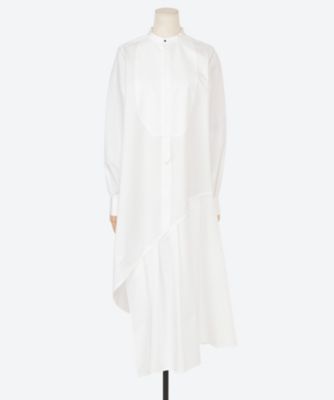 HYKE T/C BOSOM SHIRT DRESS 変形ワンピース ワンピース