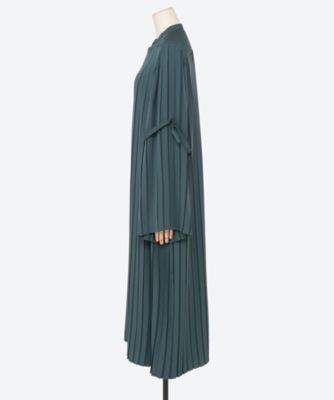 お値下げいたしました初売り.。.:*【HYKE】23FW TAFFETA PLEATED DRESS