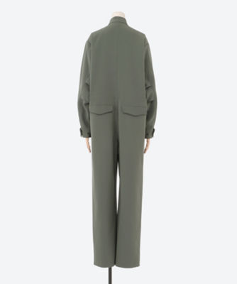 新品、未使用！HYKE オールインワン STRECH COVERALL 美品 STRETCH JUMPSUIT 25SS／16228 | HYKE