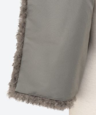 ＦＡＵＸ　ＳＨＥＡＲＬＩＮＧ　ＣＲＯＰＰＥＤ　ＪＡＣＫＥＴ
