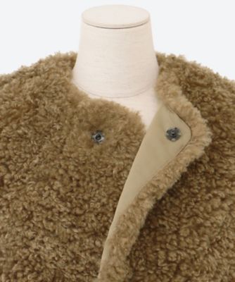 ＦＡＵＸ ＳＨＥＡＲＬＩＮＧ ＣＲＯＰＰＥＤ ＶＥＳＴ | ファッション 