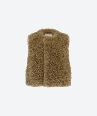 ＦＡＵＸ ＳＨＥＡＲＬＩＮＧ ＣＲＯＰＰＥＤ ＶＥＳＴ の通販 | 三越