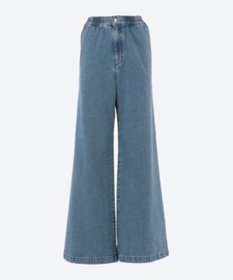 ＜HYKE (Women)＞ＤＥＮＩＭ　　ＷＩＤＥ　ＬＥＧ　ＰＡＮＴＳ