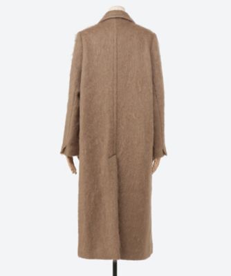 MOHAIR DOUBLE―BREASTED COAT | HYKE (Women