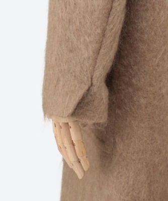 MOHAIR DOUBLE―BREASTED COAT | HYKE