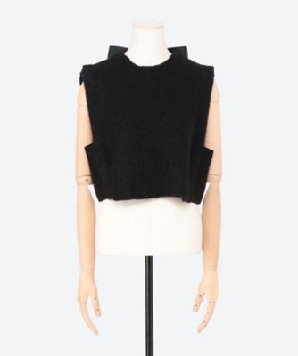 ＡＬＰＡＣＡ ＳＷＥＡＴＥＲ ＣＲＯＰＰＥＤ ＶＥＳＴ | ファッション