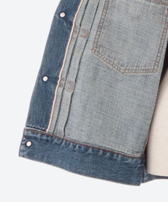 （美品）ハイク TYPE2 Gジャン 綿100% 1（Sサイズ）ブルー 日本製 DENIM JACKET TYPE2／REGULAR FIT