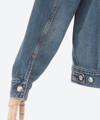 （美品）ハイク TYPE2 Gジャン 綿100% 1（Sサイズ）ブルー 日本製 DENIM JACKET TYPE2／REGULAR FIT