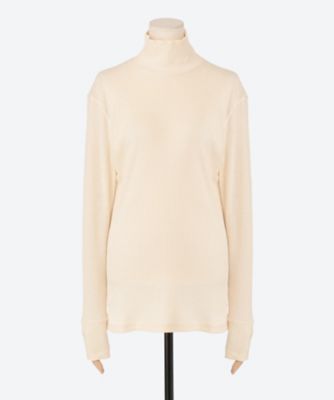 PHOTOCOPIEU フォトコピュー ハイネックカットソー ハイネックプルオーバー | PHOTOCOPIEU (Women)/フォトコピュー