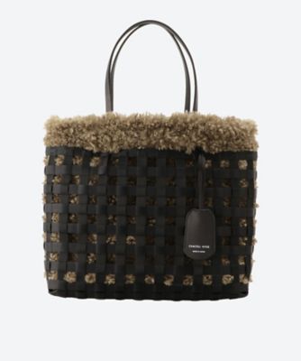 ＜HYKE (Women)＞ＢＡＳＫＥＴ／ＭＥＤＩＵＭ　ＳＩＺＥ
