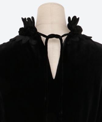 COSIMA silk velvet dress | HORROR VACUI