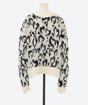 Heart Leopard Knit | BASICKS/ベイシックス | 三越