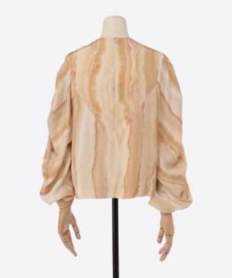 Ｍａｒｂｌｅ　ｄｒａｐｅ　ｓｌｅｅｖｅ　ＰＯ　ＢＥ