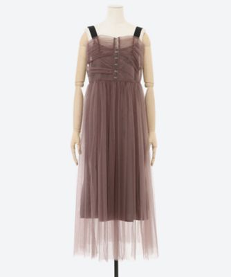 チカキサダ Chikakisada チュールドレス Chika Kisada｜チュールドレス | Rakuten Fashion(楽天
