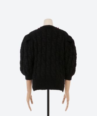 Simone rochaカーディガン Simone Rocha（シモーネロシャ）カーディガン ベージュ サイズ:S