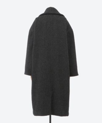 Kooi 2way double coat サイズ1 peacock CTHY ステンカラーコート コート 2wayメルトンオーバーサイズ