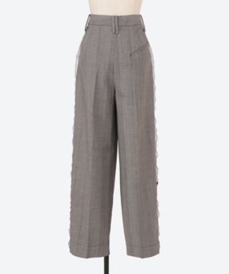 GANNI 定価5万　未使用　シルバー　パンツ GANNI 定価5万未使用シルバーパンツ
