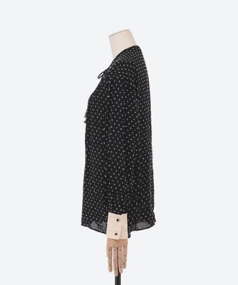 Dot georgette blouse | leur logette (Women