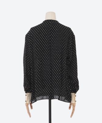 Dot georgette blouse | leur logette (Women