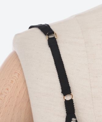 Dot georgette camisole dress | leur