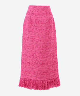 ＜leur logette (Women)＞Ｔｗｅｅｄ　ｓｋｉｒｔ　０４４５１