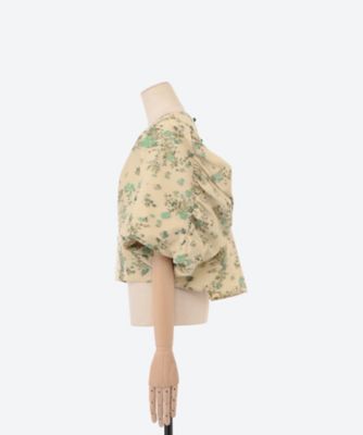 Ｂｒｅｅｚｅ　ｌｅａｆ　ｊａｃｑｕａｒｄ　ｔｏｐ