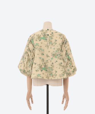 Ｂｒｅｅｚｅ　ｌｅａｆ　ｊａｃｑｕａｒｄ　ｔｏｐ