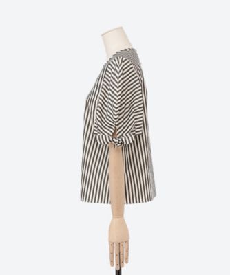 『ルールー商品になります』 セットアップ可】麻調ストライプワイドパンツ（フルレングス