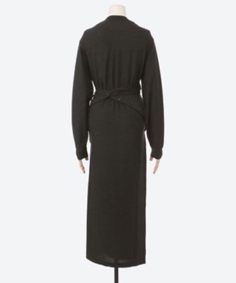 ドレス　ＴＷＩＳＴＥＤ　ＴＲＯＭＰＥ　Ｌ　ＯＥＩＬ　ＤＲＥＳＳ